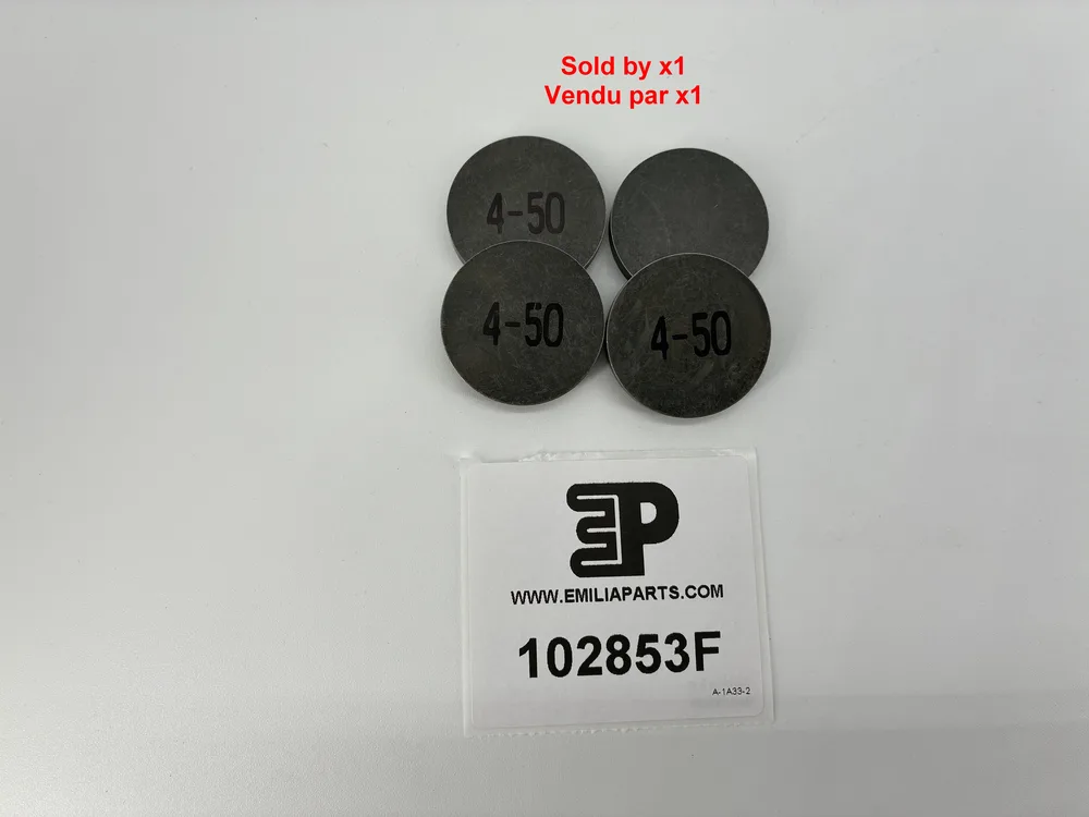 102853 FERRARI PASTILLE - diametre 33 - Epaisseur : 4,50