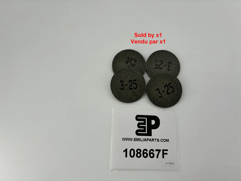 108667 FERRARI PASTILLE - diametre 33 - Epaisseur : 3,25