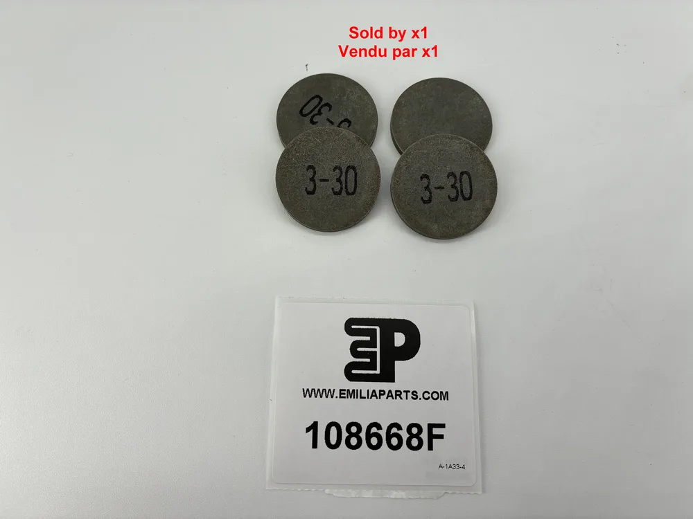 108668 FERRARI PASTILLE - diametre 33 - Epaisseur : 3,30