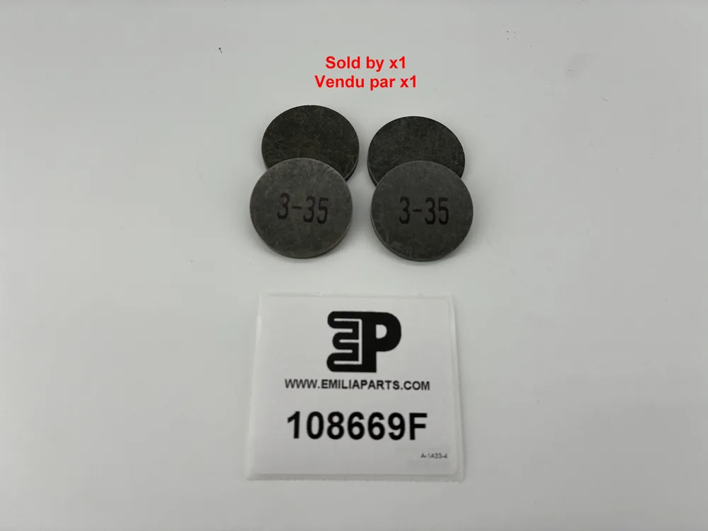 108669 FERRARI PASTILLE - diametre 33 - Epaisseur : 3,35