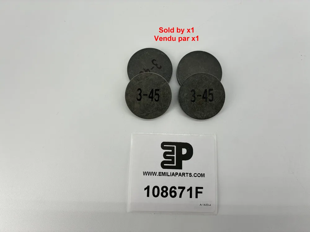 108671 FERRARI PASTILLE - diametre 33 - Epaisseur : 3,45