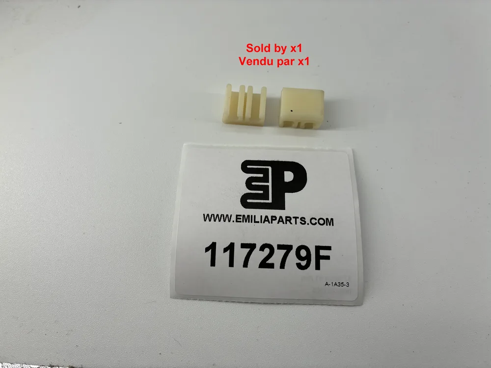 117279 FERRARI CLIP POUR 2 TUYAUX INJECTION