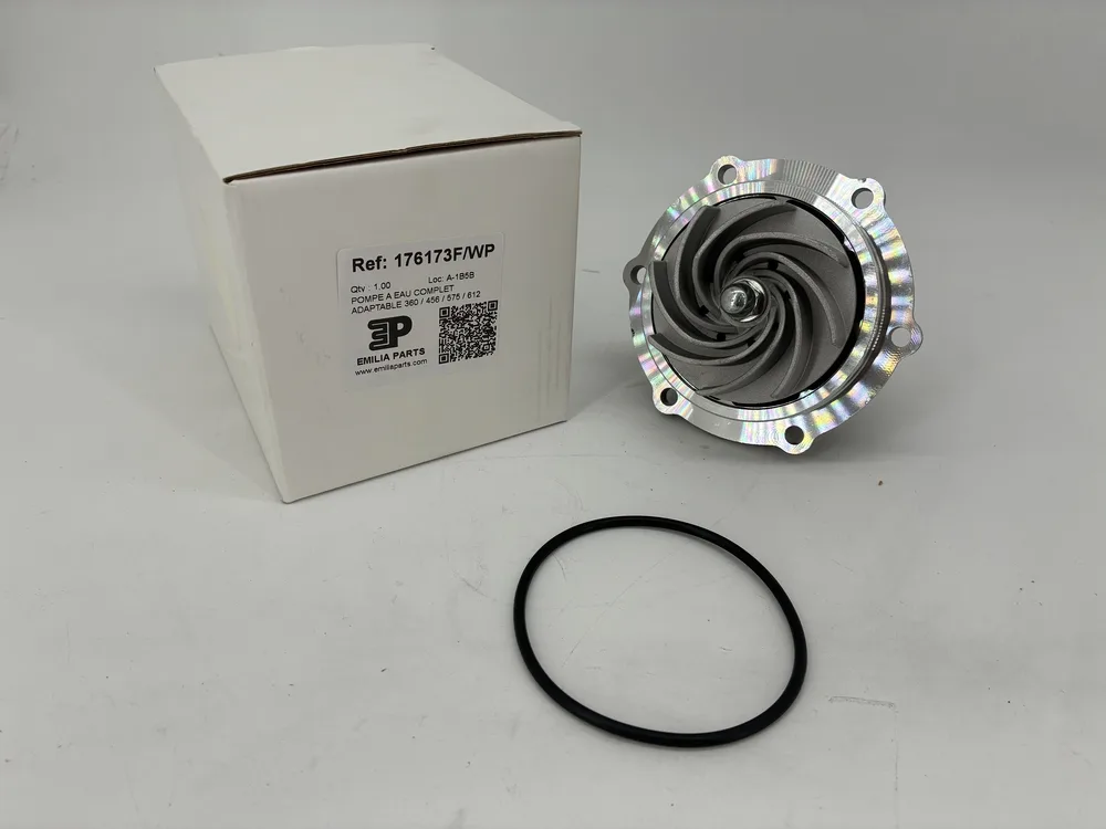 176173 FERRARI POMPE A EAU COMPLET ADAPTABLE - 360 / 575 / 612 / 456 MGT (MOTEUR APRES 53763 EN MGT ET 54332 EN MGTA)