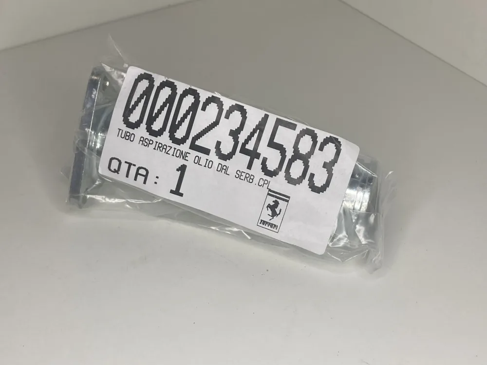 234583 FERRARI OIL SUCTION PIPE
