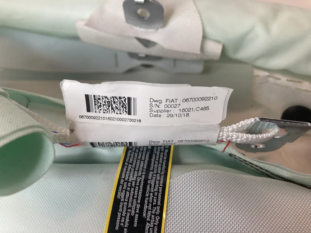 670009221 MASERATI MODULE AIRBAG  3