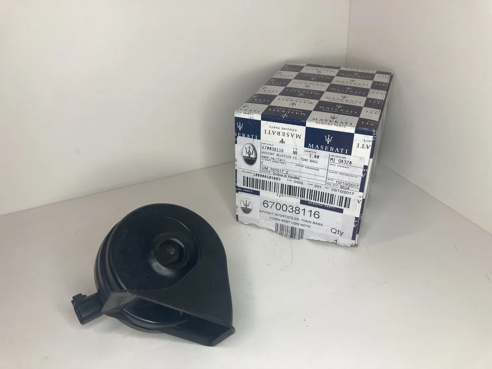 670038116 MASERATI AVERTISSEUR SONORE À FAIBLE PUISSANCE ACOUSTIQUE