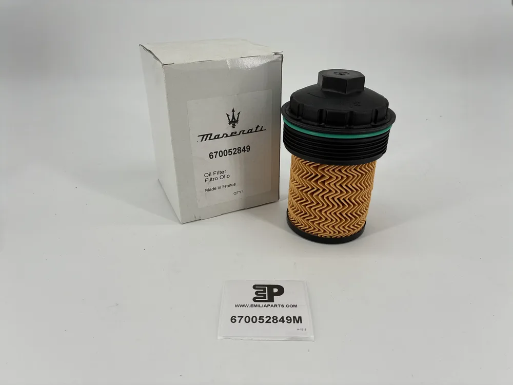 670052849 MASERATI OIL FILTER CARTRIDGE