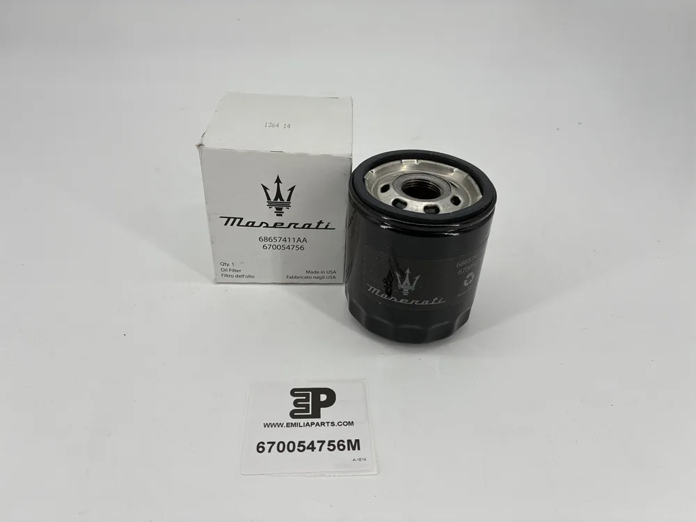 670054756 MASERATI FILTRE DE LHUILE COMPLET