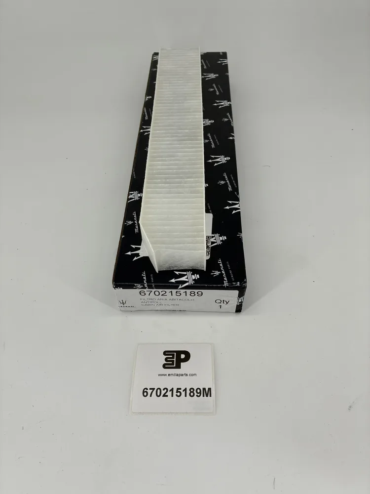 670215189 MASERATI CABIN AIR FILTER