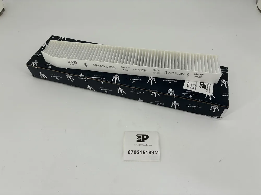 670215189 MASERATI CABIN AIR FILTER 2