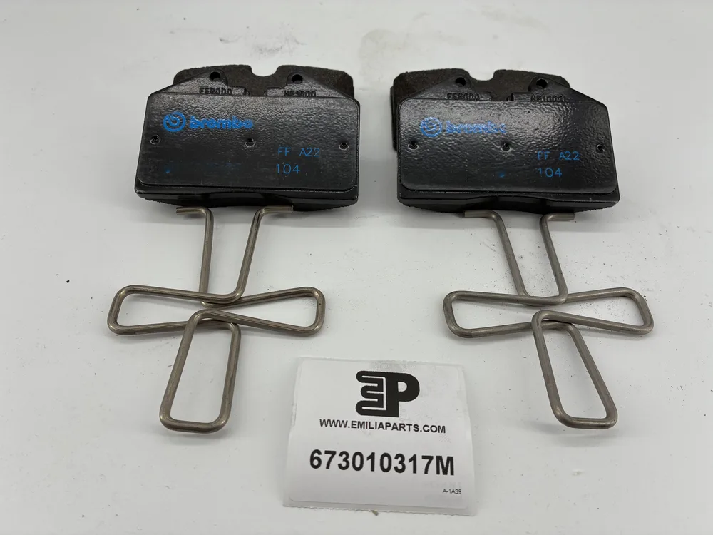 673010317 MASERATI KIT PLAQUETTE DE FREIN ARRI 2
