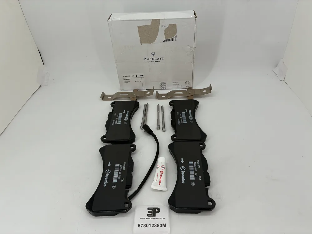 673012383 MASERATI FRONT BRAKE PADS KIT M15X 9