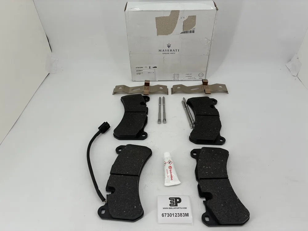673012383 MASERATI FRONT BRAKE PADS KIT M15X 9 3