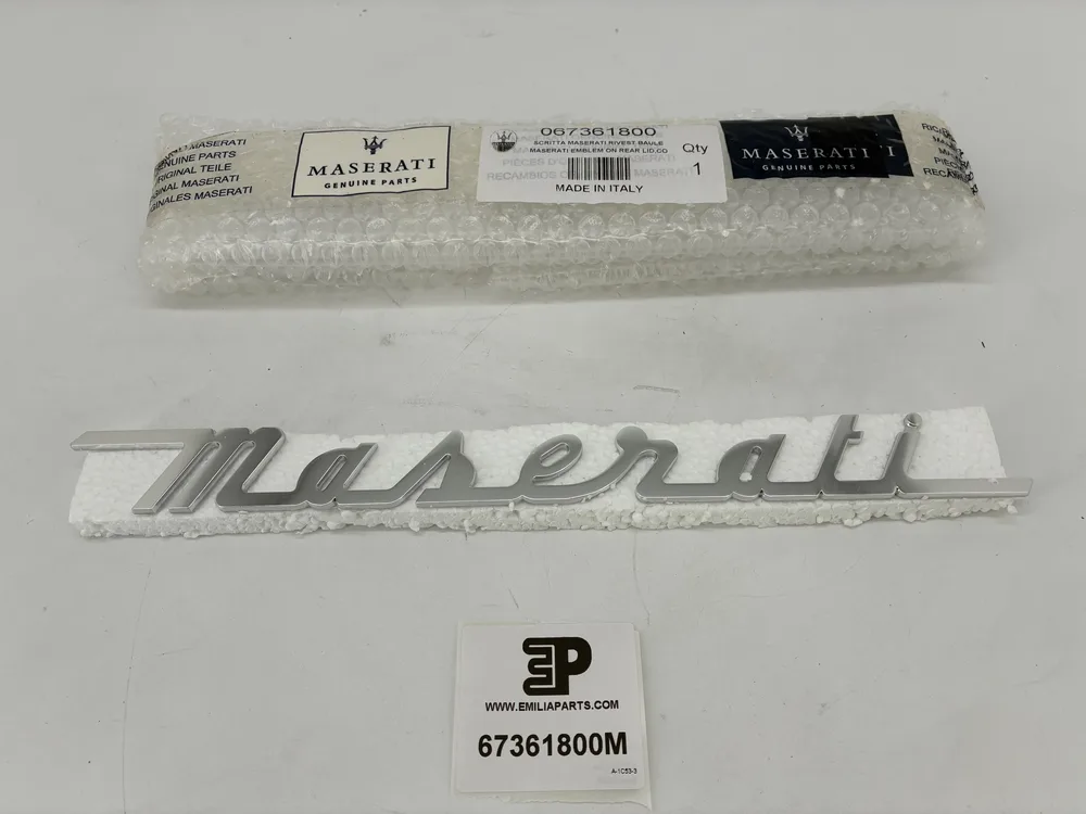 67361800 MASERATI SCRITTA MASERATI RIVEST BAUL