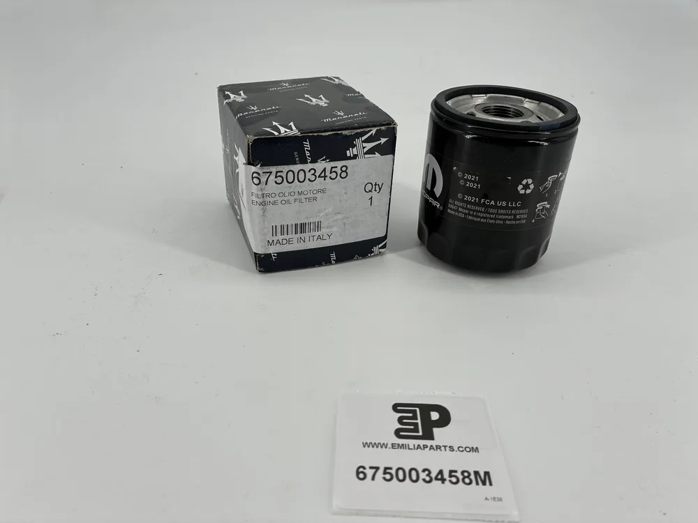 675003458 MASERATI FILTRE A HUILE - (REMPLACE 675000928)