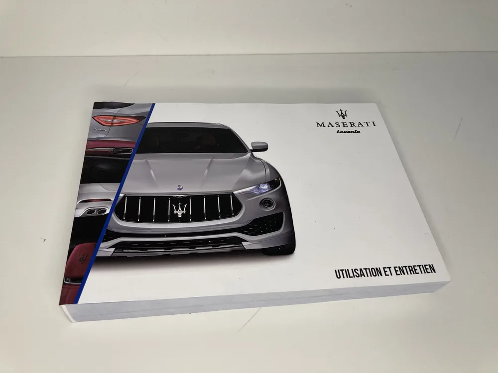 910042112 MASERATI M161 OWNER GUIDE FRENCH 2