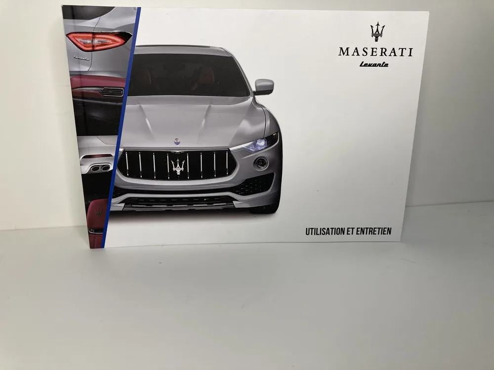 910042112 MASERATI M161 OWNER GUIDE FRENCH 3