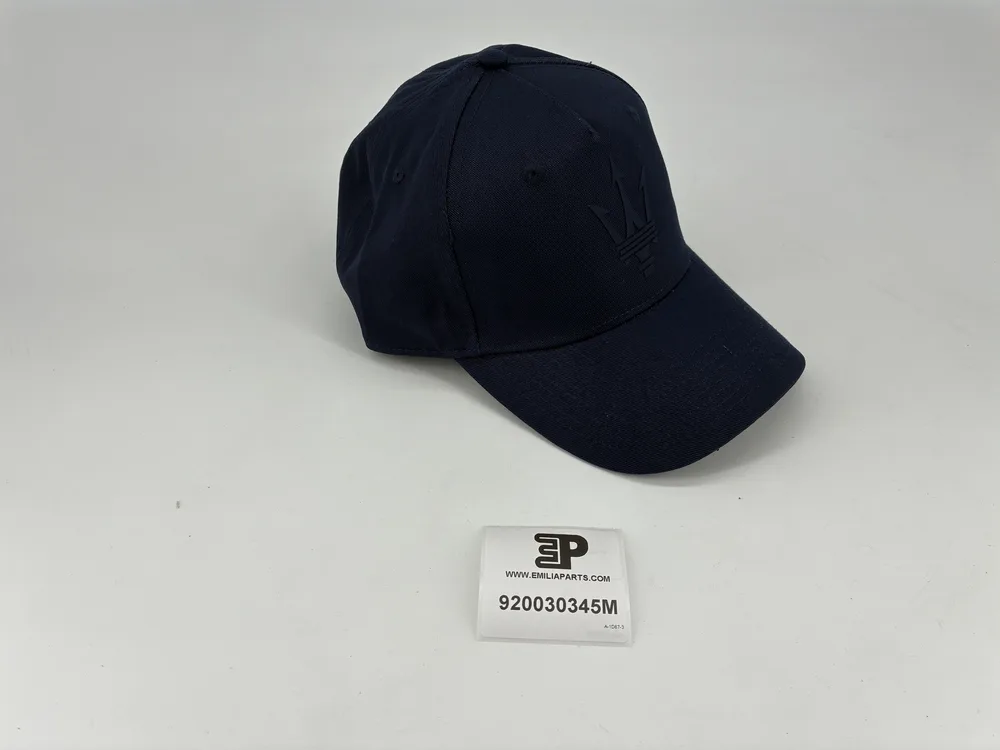 920030345 MASERATI TRIDENTE CAP BLUE UNISEX 2