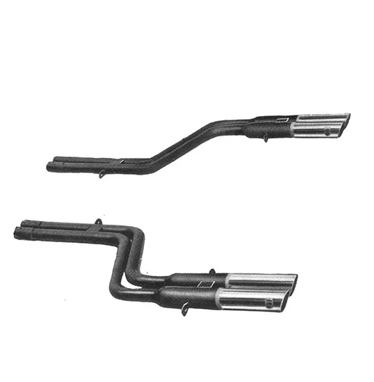 0537 ANSA ANSA - FERRARI - 275 GTB - GTS 64>66 - POSTERIORE SINISTRO / REAR SILENCER L/H (20286/S-20291/S)