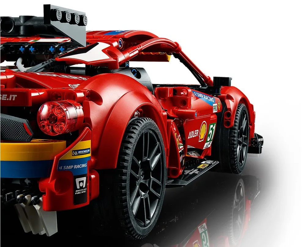 42125 LEGO LEGO TECHNIC - FERRARI 488 GTE AF CORSE #51 - 1677 PIECES 2