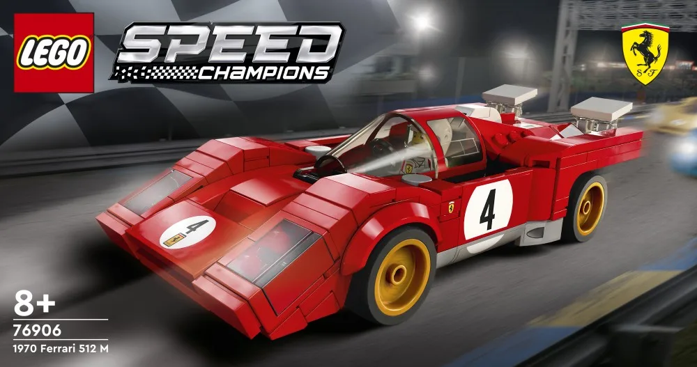 76906 LEGO LEGO SPEED CHAMPIONS - 1970 FERRARI 512 M - 291 PIECES 4