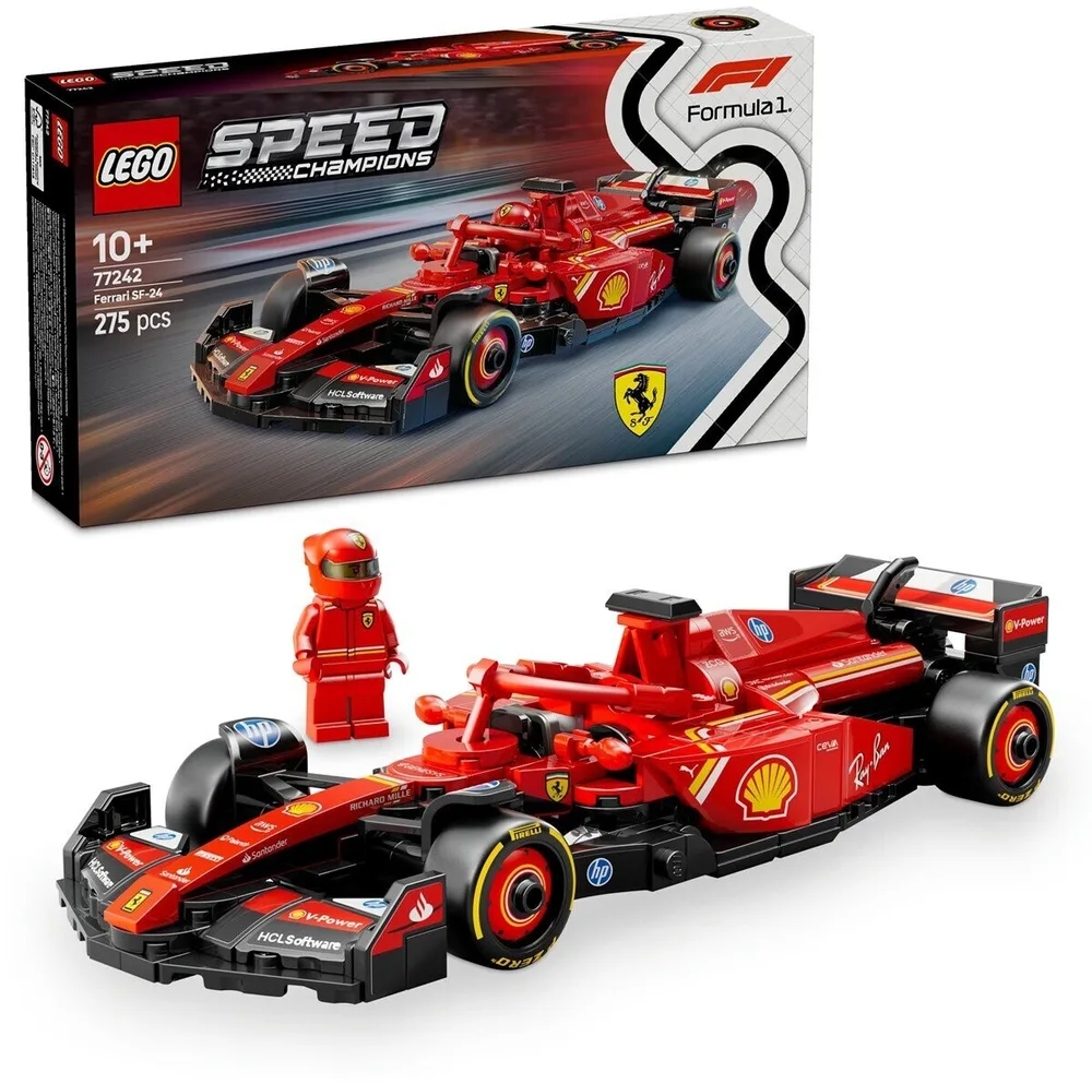 77242 LEGO LEGO CHAMPIONS DE VITESSE - FERRARI SF-24 F1