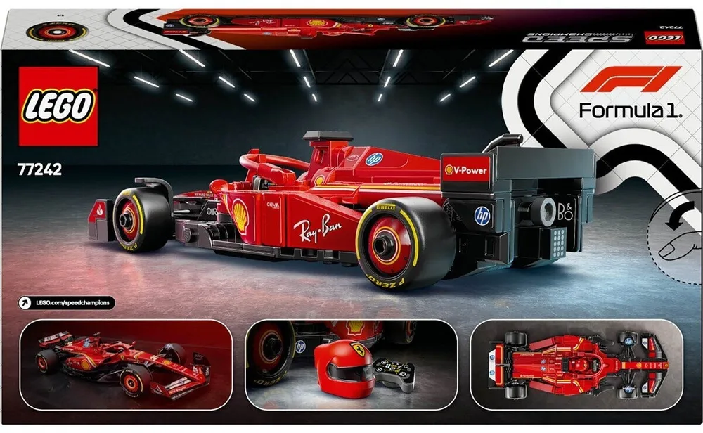 77242 LEGO LEGO CHAMPIONS DE VITESSE - FERRARI SF-24 F1 3