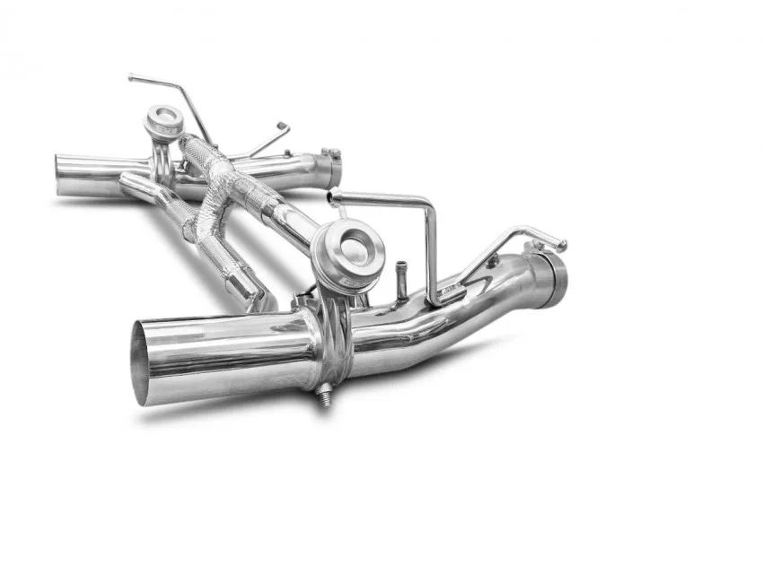 TSTSFEF8TC19050VC TUBISTYLE - FERRARI F8 TRIBUTO & SPIDER - TUBE SORTIE DIRECT AVEC VALVE - KIT TELECOMMANDE *ATTENTION REPROGRAMMATION OBLIGATOIRE A CAUSE DE LA SUPPRESSION DU FAP* 2