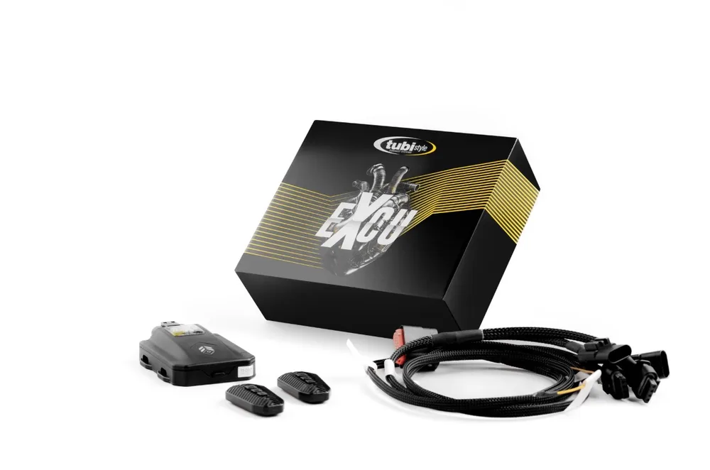 TSTSFEF8TC19050VC TUBISTYLE - FERRARI F8 TRIBUTO & SPIDER - TUBE SORTIE DIRECT AVEC VALVE - KIT TELECOMMANDE *ATTENTION REPROGRAMMATION OBLIGATOIRE A CAUSE DE LA SUPPRESSION DU FAP* 8